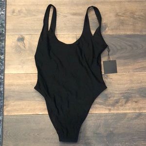 Retro 80s/90s Inspired High Cut Low Back One Piece